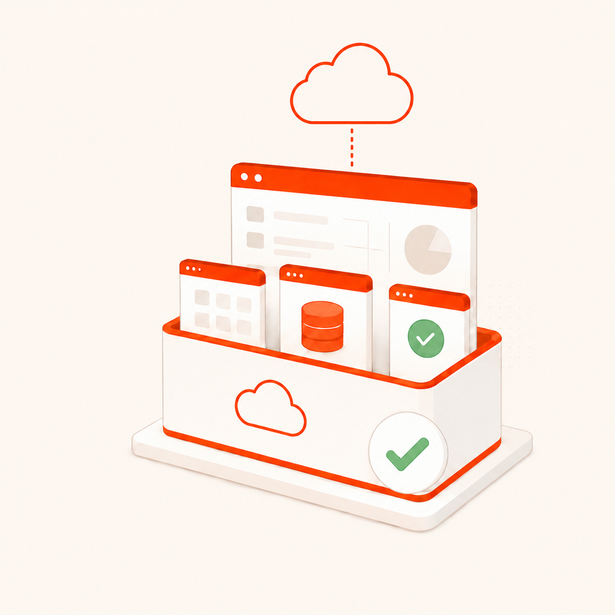 An organized Duplicator backup container with context.